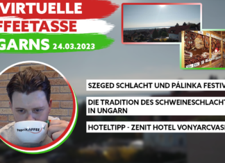 Die Virtuelle Kaffeetasse Ungarns am 24.03.2023