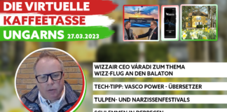 Virtuelle Kaffeetasse Ungarns am 27.03.2023