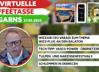 Virtuelle Kaffeetasse Ungarns am 27.03.2023