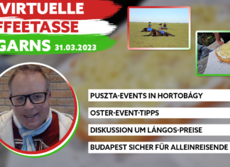 Virtuelle Kaffeetasse Ungarns am 31.03.2023