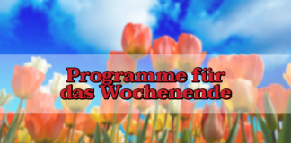 Programme für das Wochenende