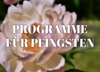 Programme für Pfingsten