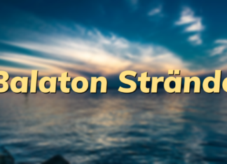 Balaton Strände