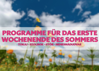 Programme für das erste Wochenende des Sommers