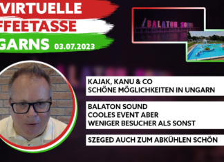 Virtuelle Kaffeetasse Ungarns am 03.07.2023