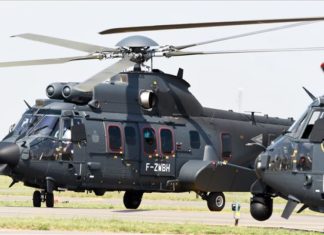 Szolnok: Neue Militärhubschrauber soeben eingetroffen