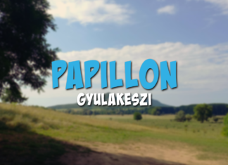 Idyllischer Ort: Papillon – Gyulakeszi