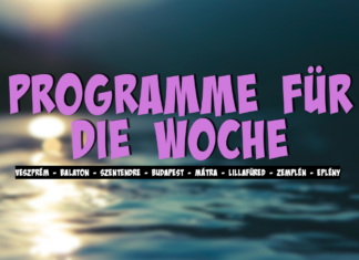 Programme für die Woche