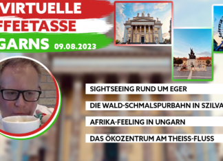 Die Virtuelle Kaffeetasse Ungarns am 09.08.2023 / Eger-Spezial