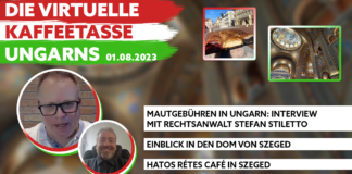 Die Virtuelle Kaffeetasse Ungarns am 01.08.2023 Spezial