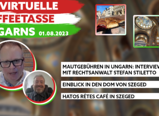 Die Virtuelle Kaffeetasse Ungarns am 01.08.2023 Spezial