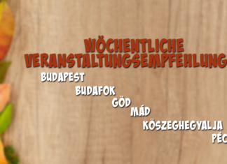 Wöchentliche Veranstaltungsempfehlungen