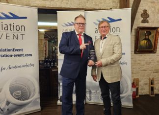 Sven Klawunder erhält Aviation Media Award 2023