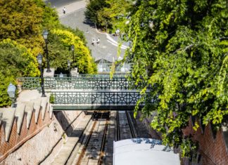 Nostalgie pur: Fahrt mit der Standseilbahn in Budapest