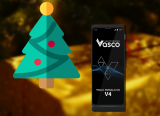 Sprachen verschenken an Weihnachten: Der beliebte mobile Übersetzer Vasco kann auch ungarisch