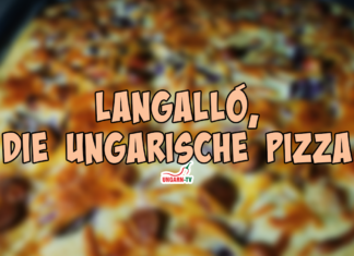 Langalló, die ungarische Pizza