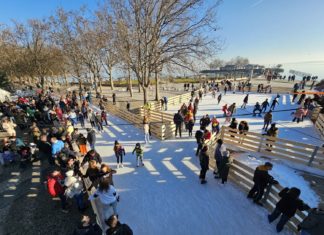 Balatonfüred – DAS war eine der längsten Eisbahnen Ungarns