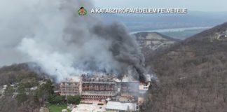 Großbrand im Hotel Silvanus in Visegrád!