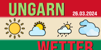 Reisewetter Ungarn für den 26.03.2024