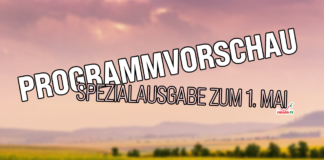 Programmvorschau – Spezialausgabe zum 1. Mai