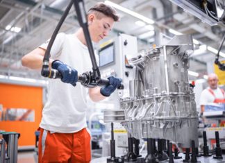Audi Hungaria setzt bei der Produktion von E-Maschinen für die PPE neue Maßstäbe