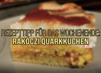 Rezepttipp für das Wochenende: Rákóczi Quarkkuchen
