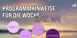 Programmhinweise für die Woche vom 6. bis 12. Mai