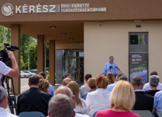 Die neueste Touristenattraktion des Theiß-Sees wurde eröffnet