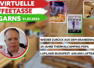 Die Virtuelle Kaffeetasse Ungarns am 31.07.2024