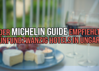 Der Michelin Guide empfiehlt fünfundzwanzig Hotels in Ungarn