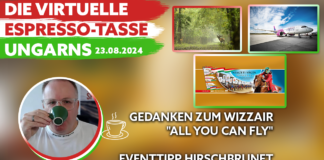 Die Virtuelle Espressotasse Ungarns am 23.08.2024