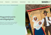 Traditionspflege-Programm im Skanzen von Szentendre