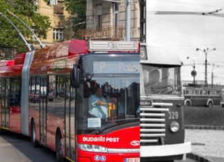 Tag der offenen Tür der Trolleybus-Division in Budapest