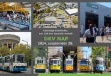 140-jähriges Jubiläum des öffentlichen Nahverkehrs in Debrecen