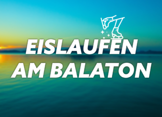 Eislaufen am Balaton