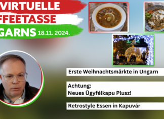 Die Virtuelle Kaffeetasse Ungarns am 18.11.2024