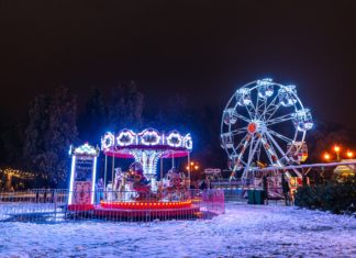 Ein Zauberland mit Karussell und Riesenrad öffnete seine Tore im Budapester Stadtpark