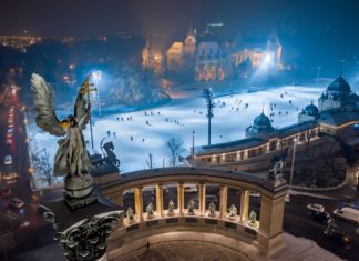 Városligeti Műjégpálya és Csónakázótó – Eines der größten und schönsten Freiluft-Eislaufbahnen Europas