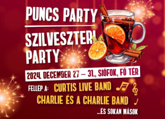 Stars und Lichtershow bei der diesjährigen Punch Party und Silvester in Siófok