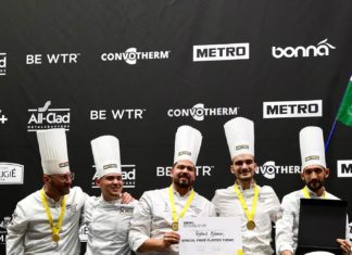 Ungarn gewann den Sonderpreis für das beste Plattengericht beim Bocuse d’Or Weltfinale