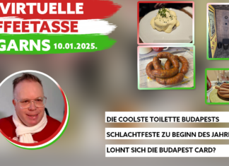 Die Virtuelle Kaffeetasse Ungarns am 10.01.2025