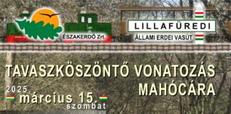 Frühlingszugfahrt startet im März von Miskolc