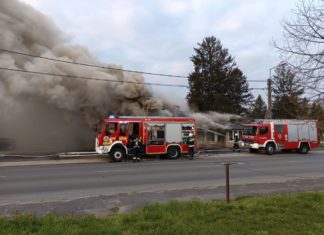 Restaurant in Lenti in Vollbrand!