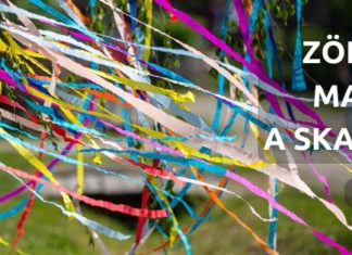 Maibaumschmücken, Konzerte und Märchendarbietungen beim Maifest im Skanzen Szentendre