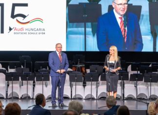 Audi Hungaria Deutsche Schule Győr feiert Geburtstag