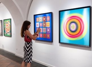 Die visuelle Wahrnehmung steht im Mittelpunkt zweier Sommerausstellungen im Vasarely Museum