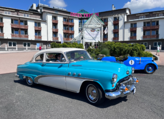 Lotus Retro Oldtimer-Schönheitswettbewerb und Luxusauto-Ausstellung Hévíz