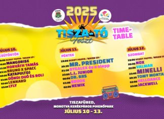 Tisza-tó Feszt 2025 Tiszafüred