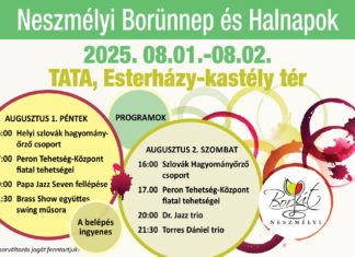 Weinfest und Fischtage in Tata – Eine Feier der Weine aus Neszmély und der Fischküche von Tata