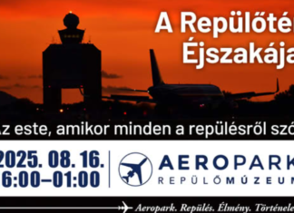Die Nacht des Flughafens – Aeropark feiert am Samstag 75 Jahre Ferihegy